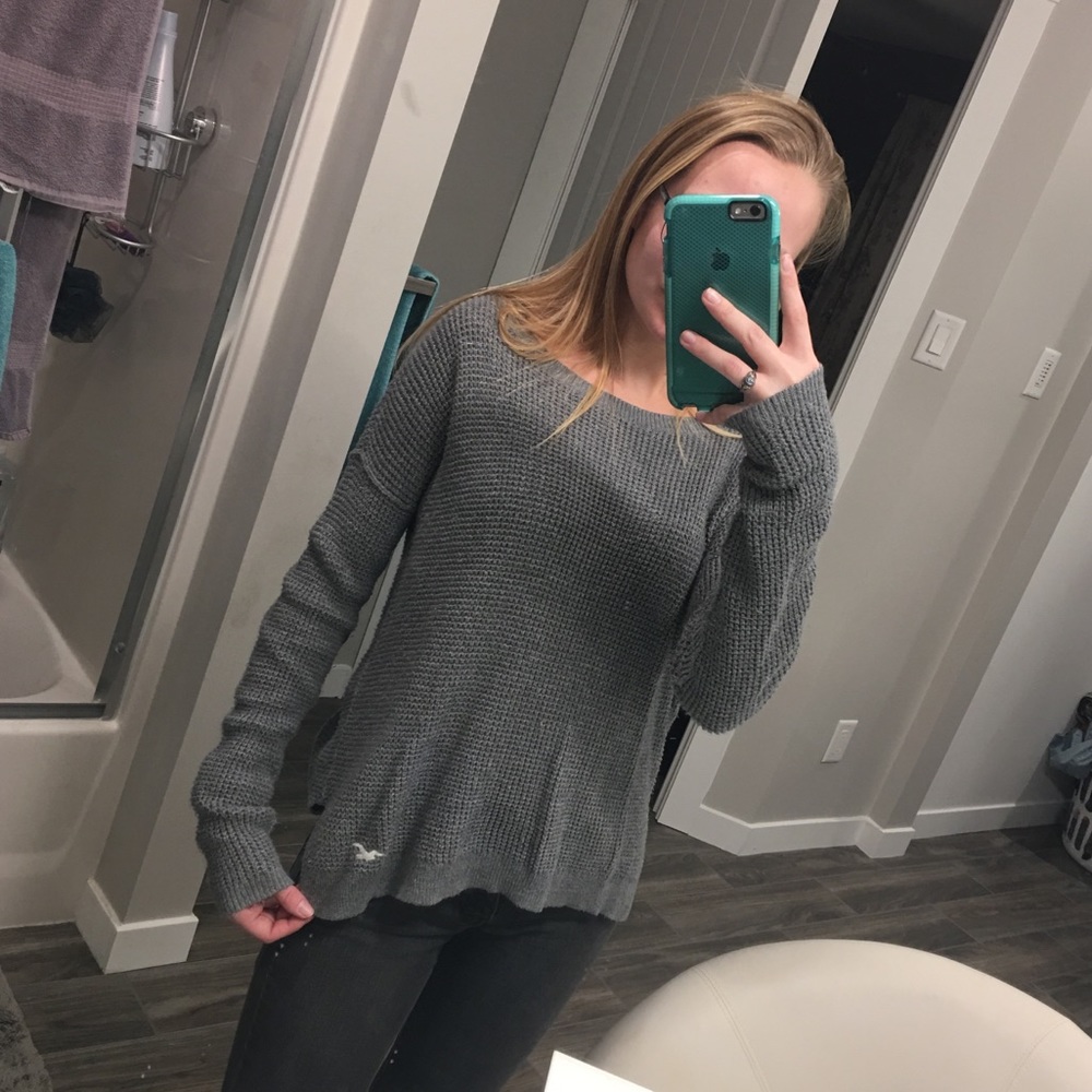 Oversized hollister sweater
